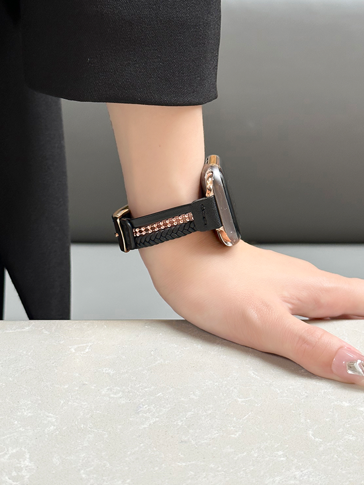 Novel Beads with Leather Band