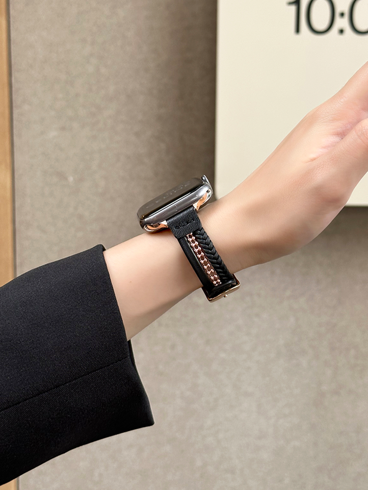 Novel Beads with Leather Band