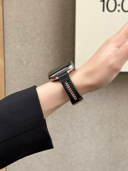 Novel Beads with Leather Band