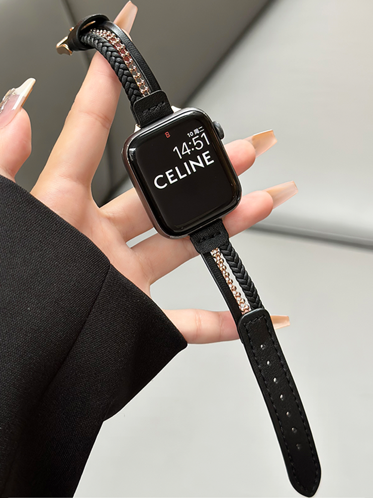 Novel Beads with Leather Band