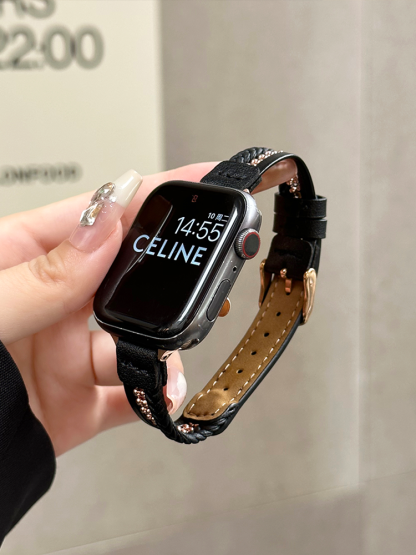 Novel Beads with Leather Band