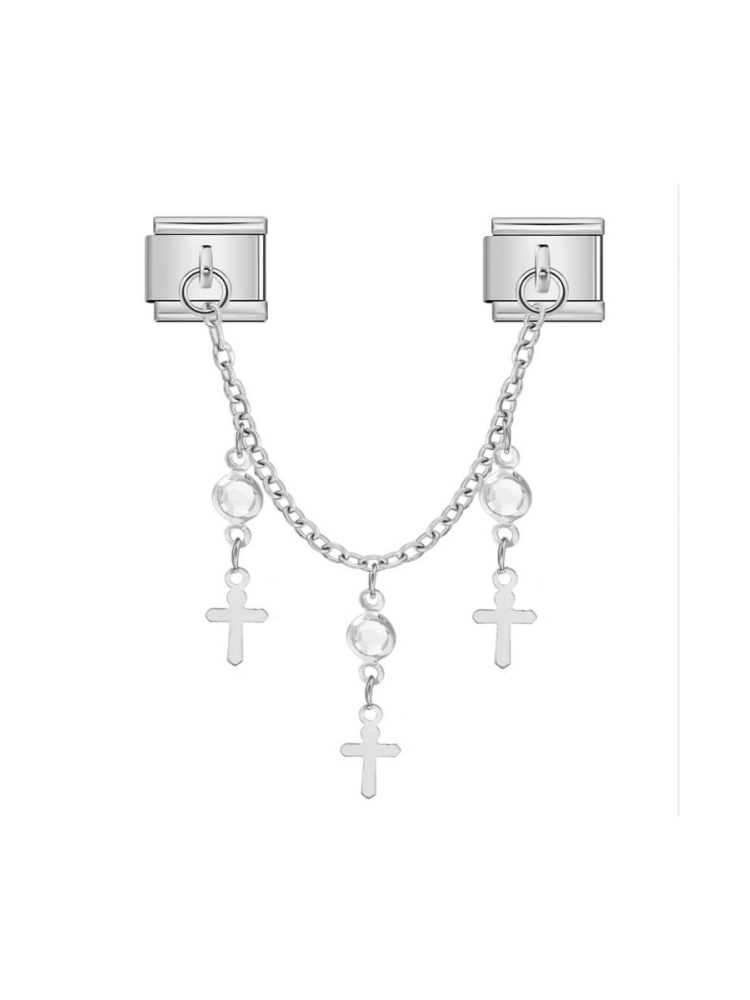 Butterfly and Star Chain Pendant Modular Charm