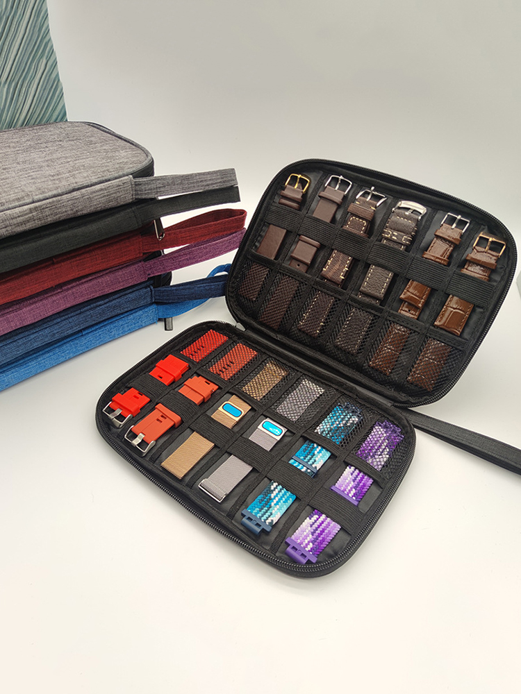 Portable Storage Bag with Watch Band