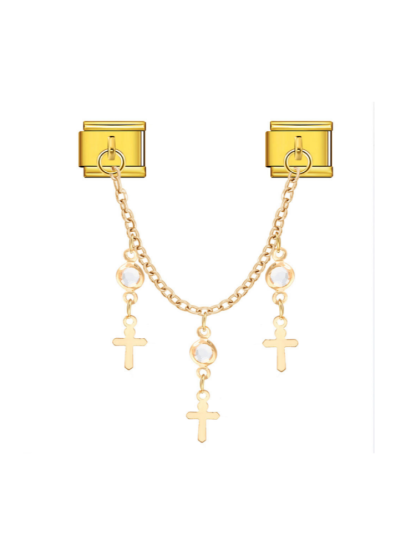 Butterfly and Star Chain Pendant Modular Charm