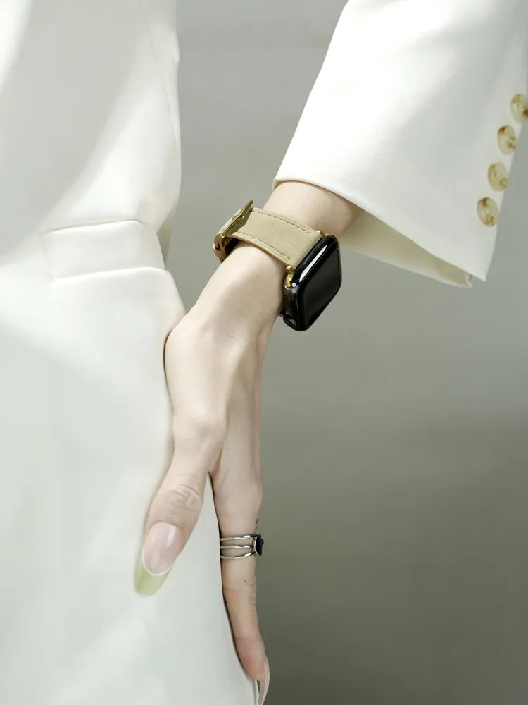 Cashmere Suede Leather Band for Apple Watch