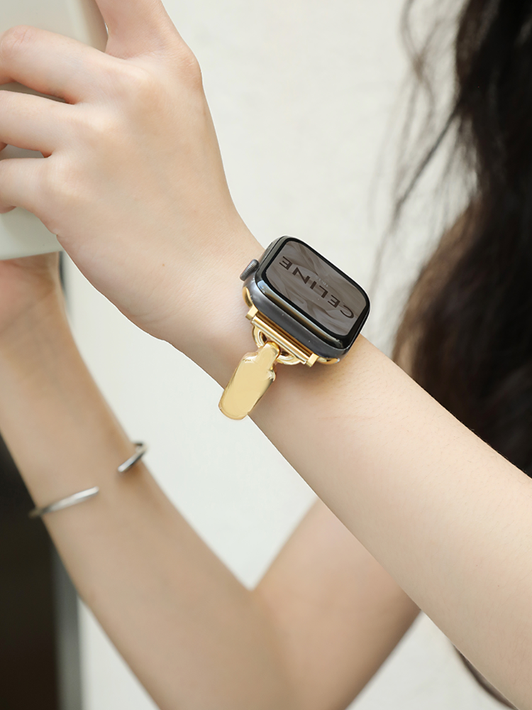 D-shaped Bracelet Stainless Steel Band