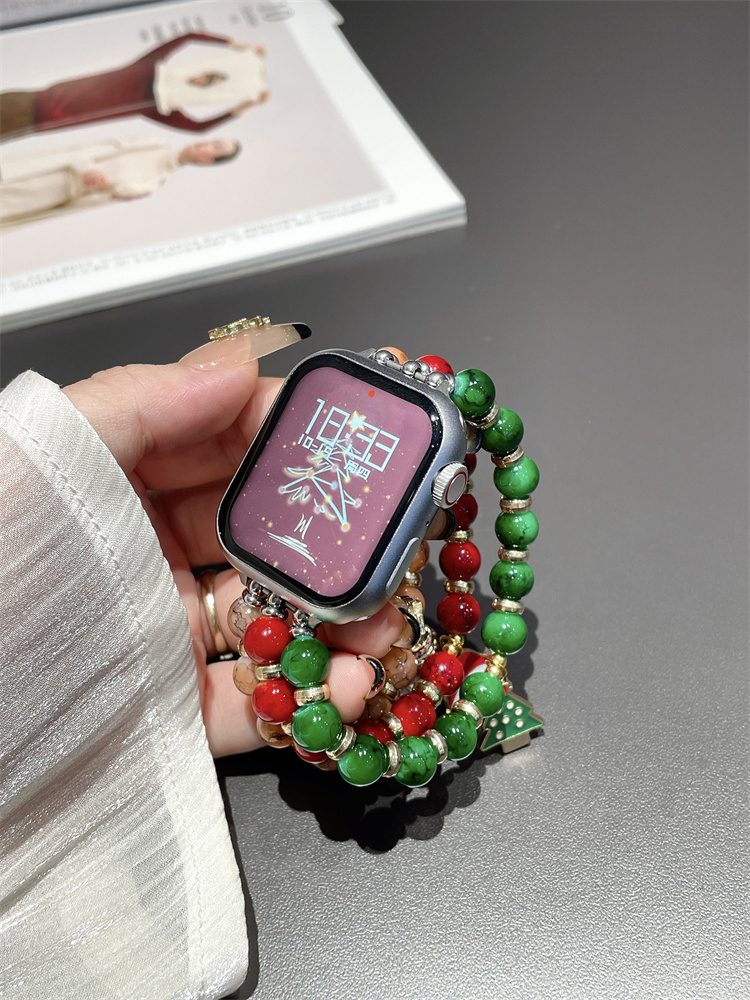 Christmas Jade Apple Watch Band Tatanband