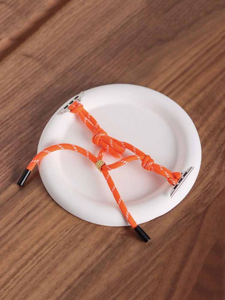 Custom Letters Nylon Rope Band