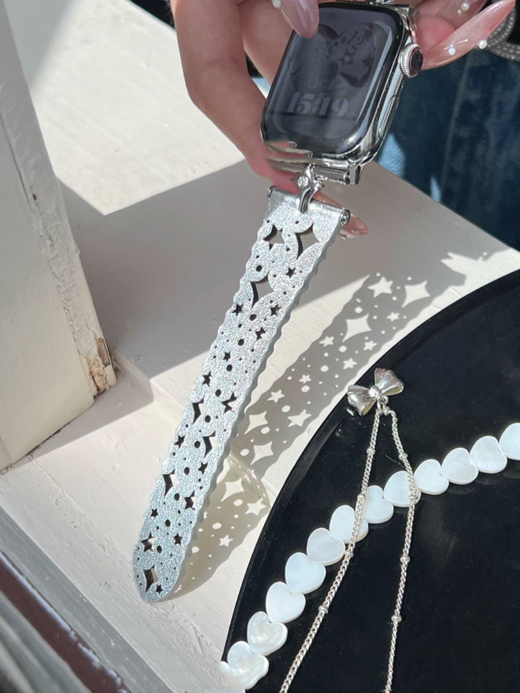 Hollow Starry Sky Leather Band