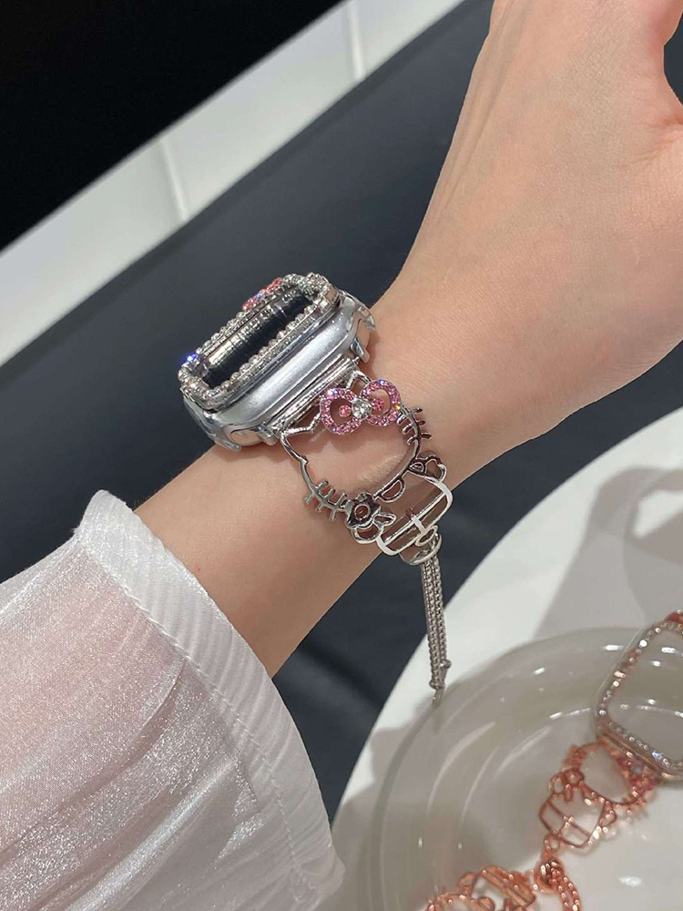 Kitty Bracelet Stainless Steel Band