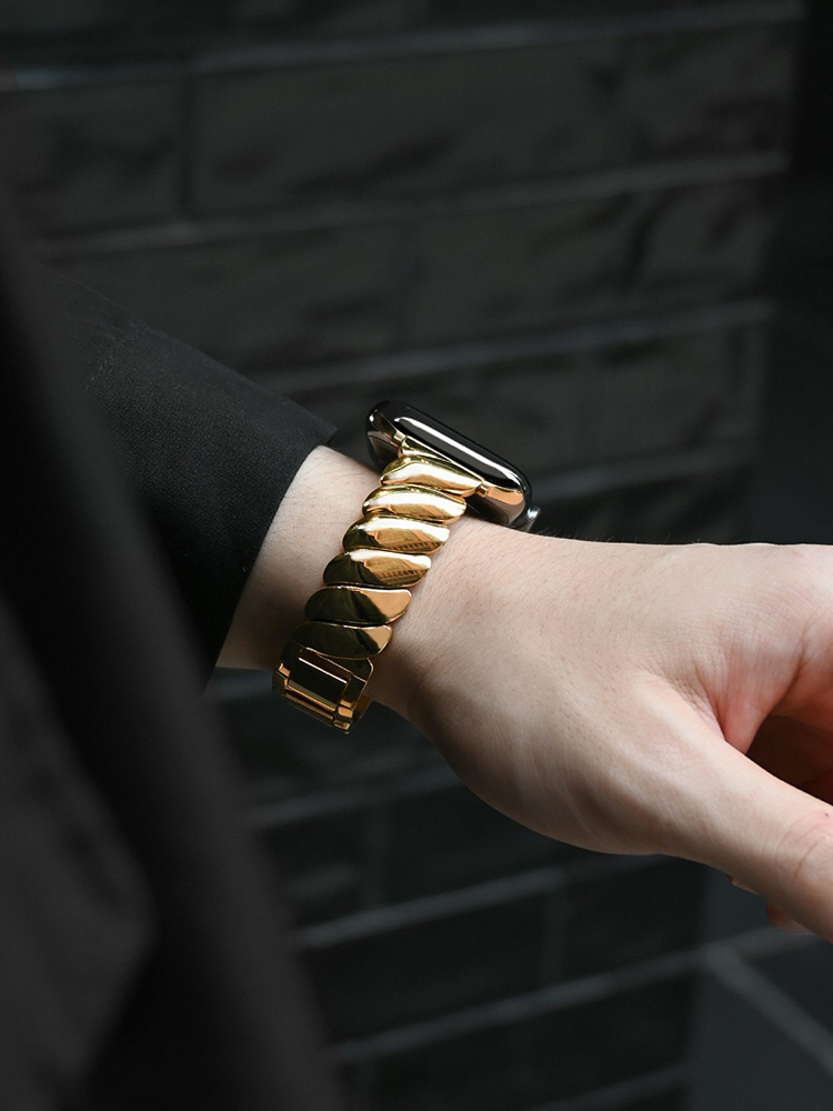 Twist Shape Stainless Steel Band