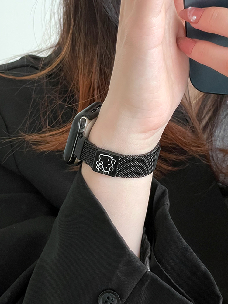 Kitty Slim Milanese Stainless Steel Band