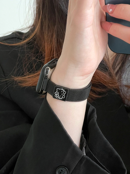 Kitty Slim Milanese Stainless Steel Band