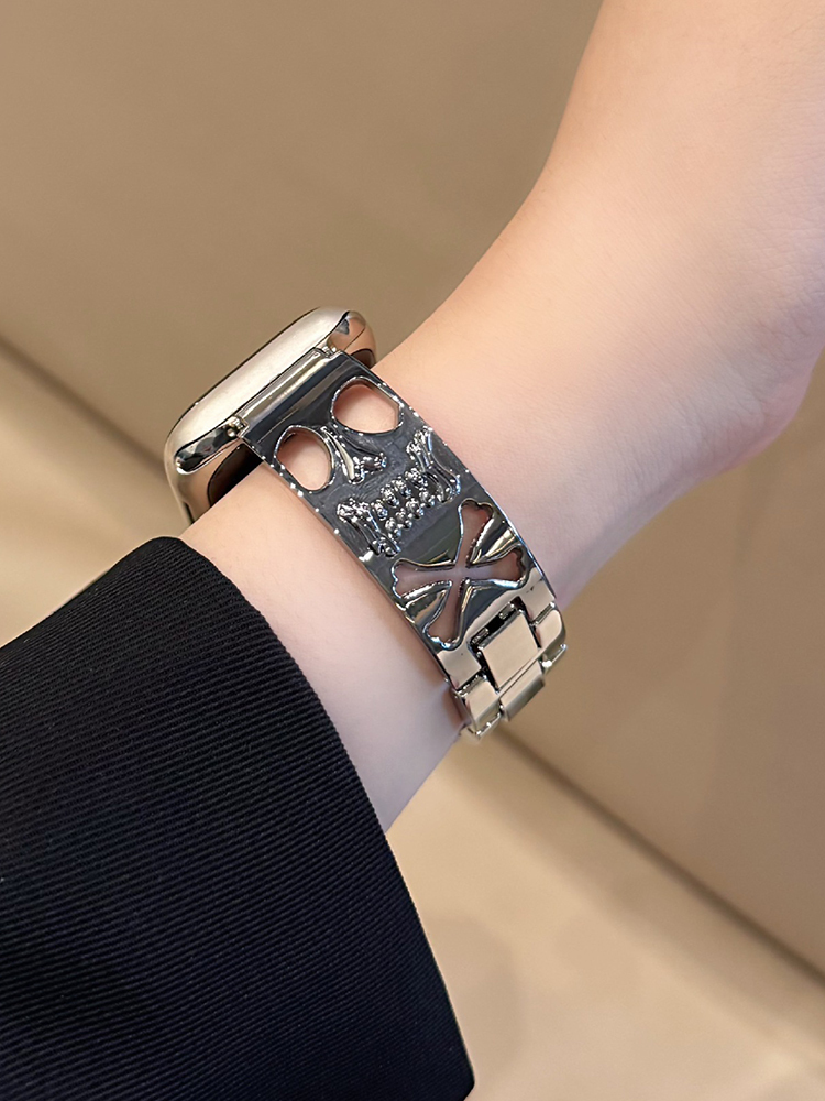 Hollow Skull Stainless Steel Band