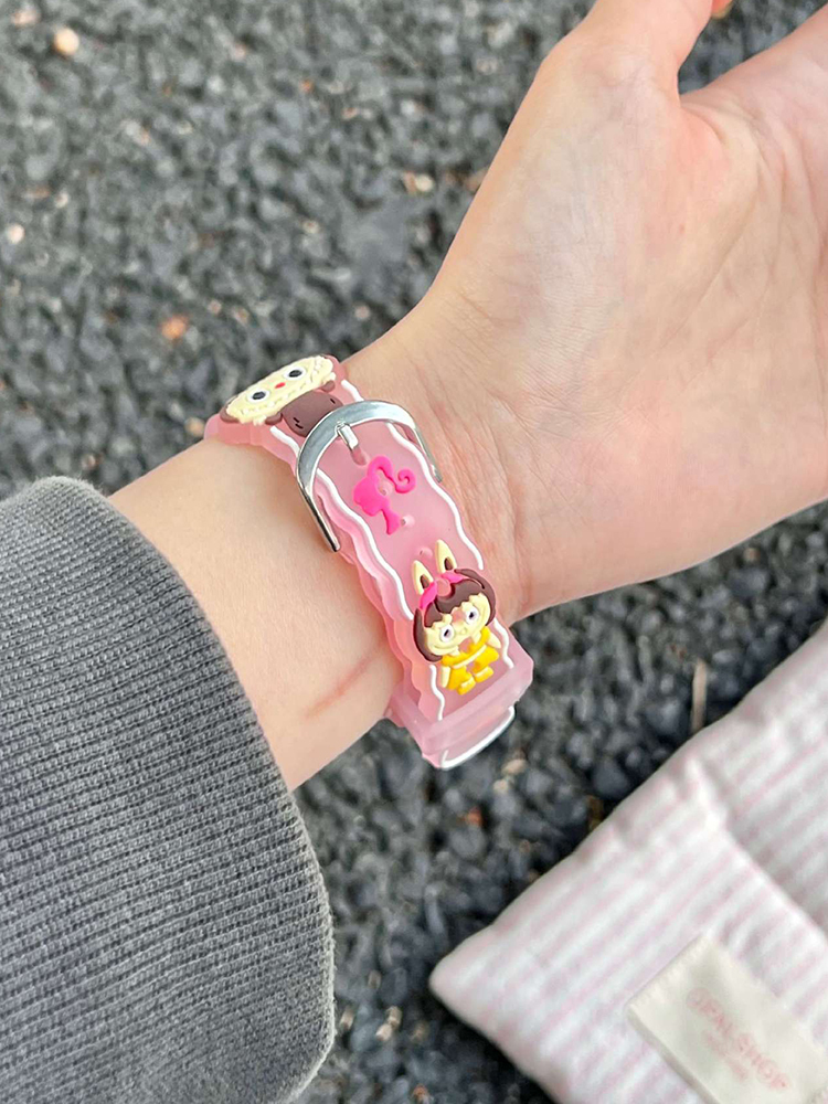 Labubu Cartoon Silicone Band