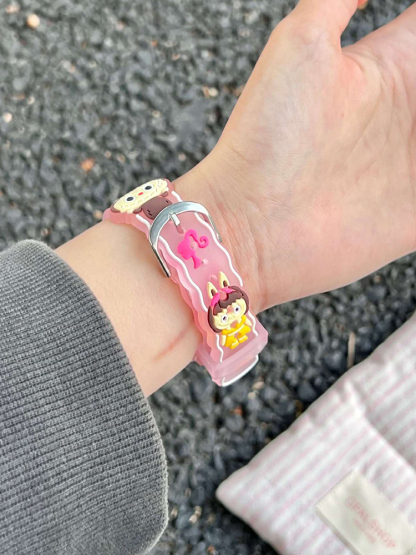 Labubu Cartoon Silicone Band