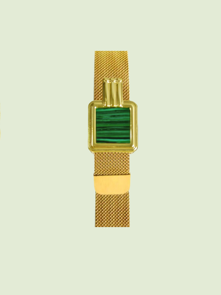 Gemstone Magnetic Buckle Milanese Band