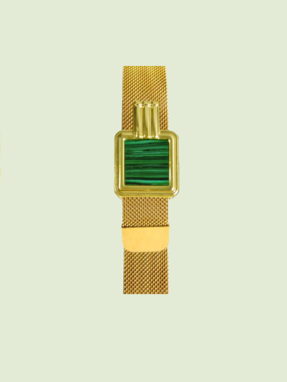 Gemstone Magnetic Buckle Milanese Band