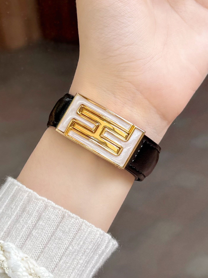 FF Magnetic Buckle Leather Band for Apple Watch