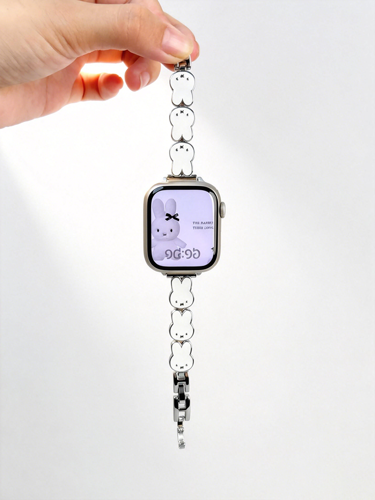 Easter Series Bunny Metal Band for Apple Watch