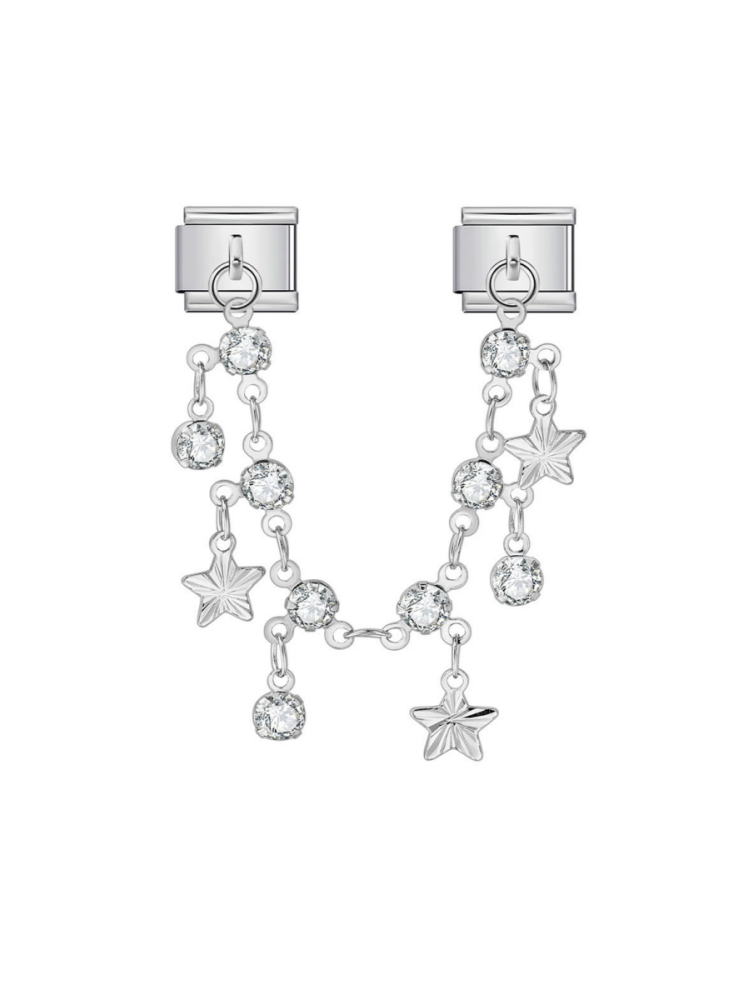 Birthday Flowers Rose Gold Modular Charm - Tatanband