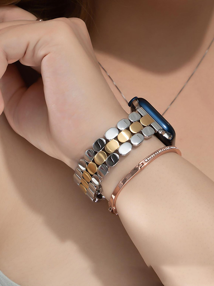 Scale-style Design Stainless Steel Band for Apple Watch
