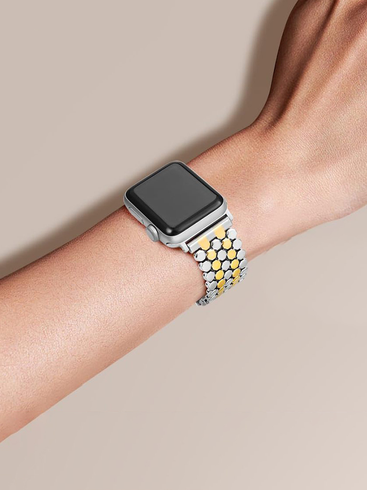 Honeycomb Arrangement Metal Band for Apple Watch