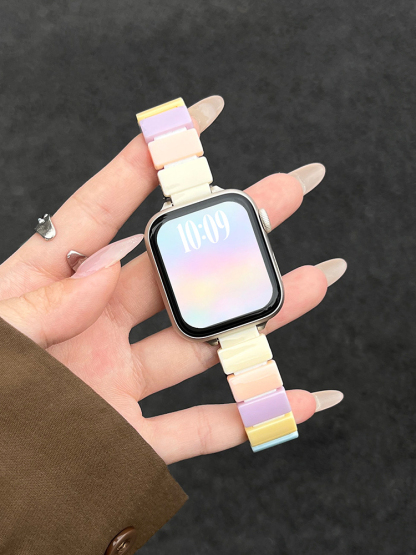 Iridescent Laser Acrylic Band for Apple Watch