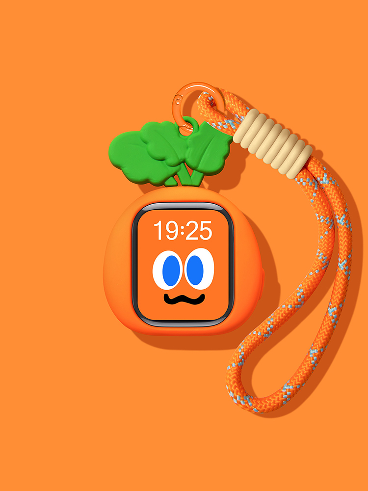 Fruit Decoration Silicone Protective Case for Apple Watch