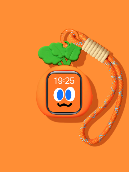 Fruit Decoration Silicone Protective Case for Apple Watch
