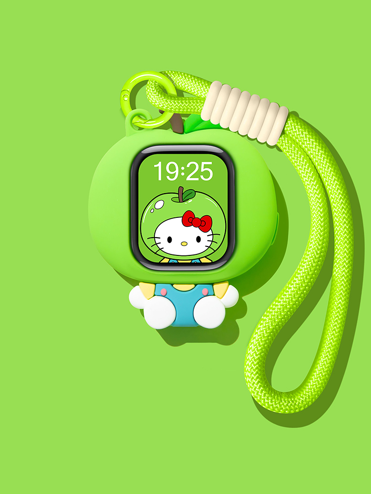 Kitty Series Decoration Silicone Protective Case for Apple Watch