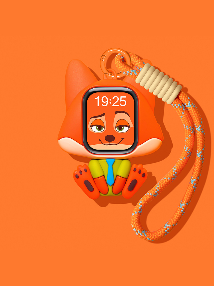 Judy and Nick Decoration Silicone Protective Case for Apple Watch