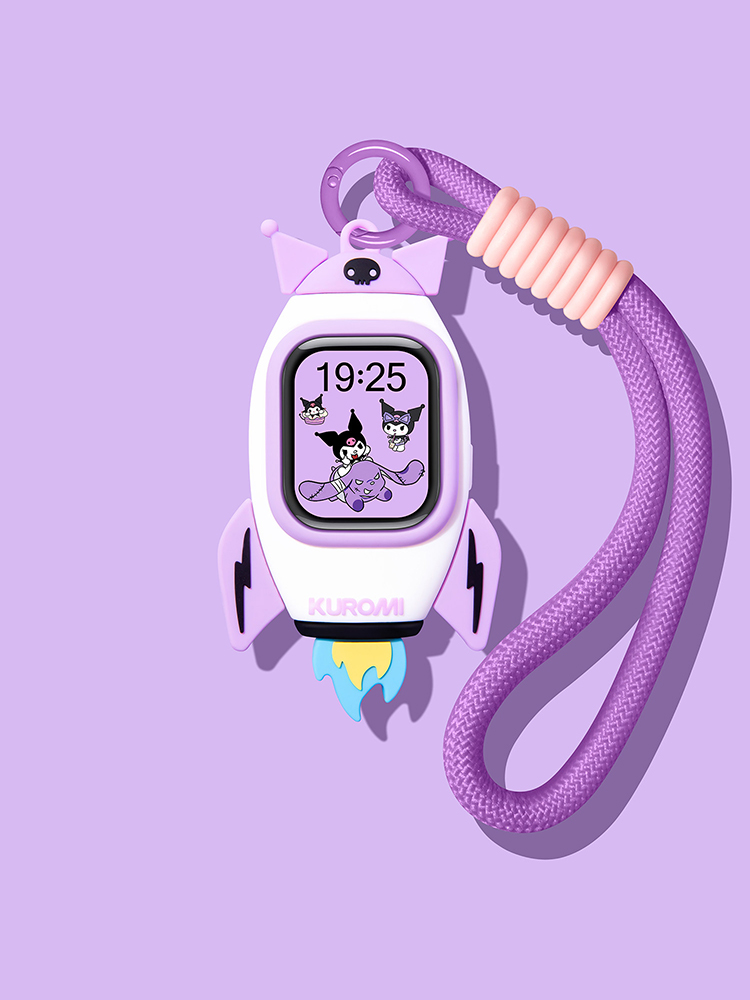 Cute Cartoon Character Decoration Silicone Protective Case for Apple Watch
