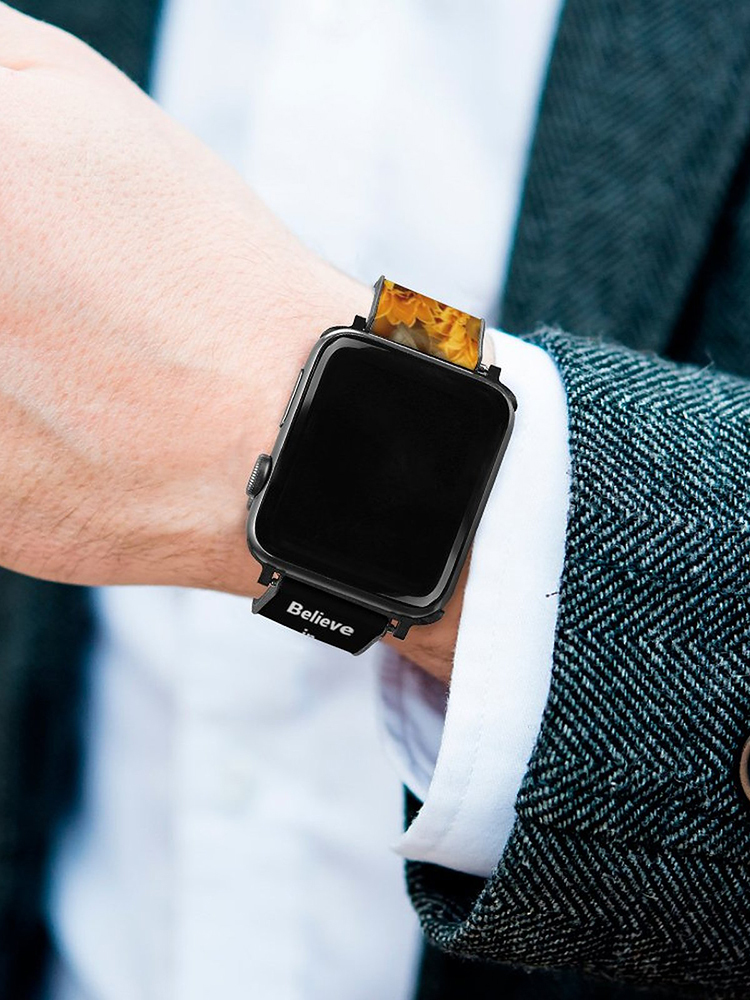 Custom Apple Watch Band with Text