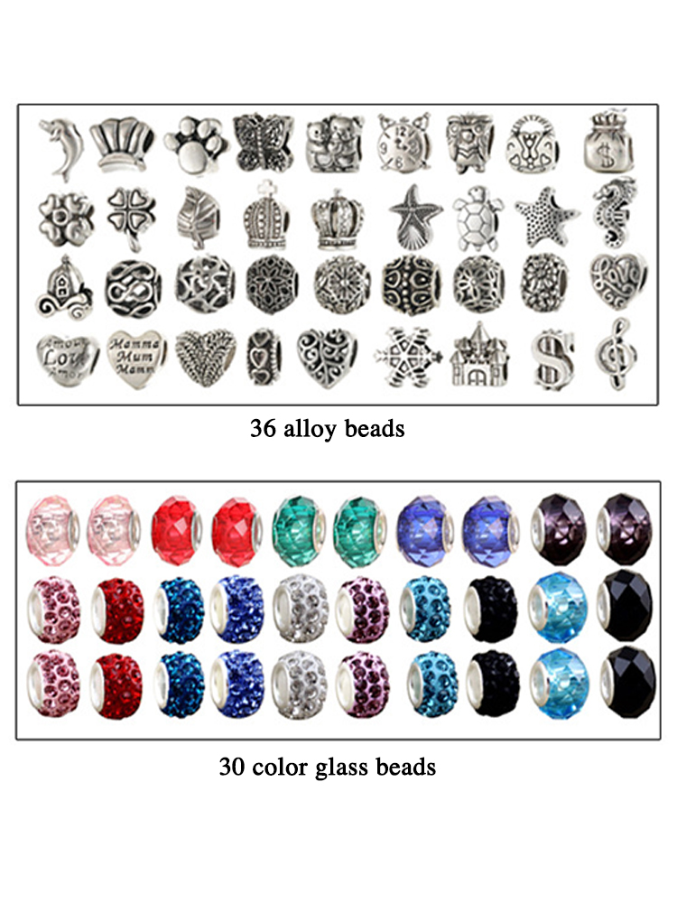 DIY Mixed Series B Beaded Bracelet Band