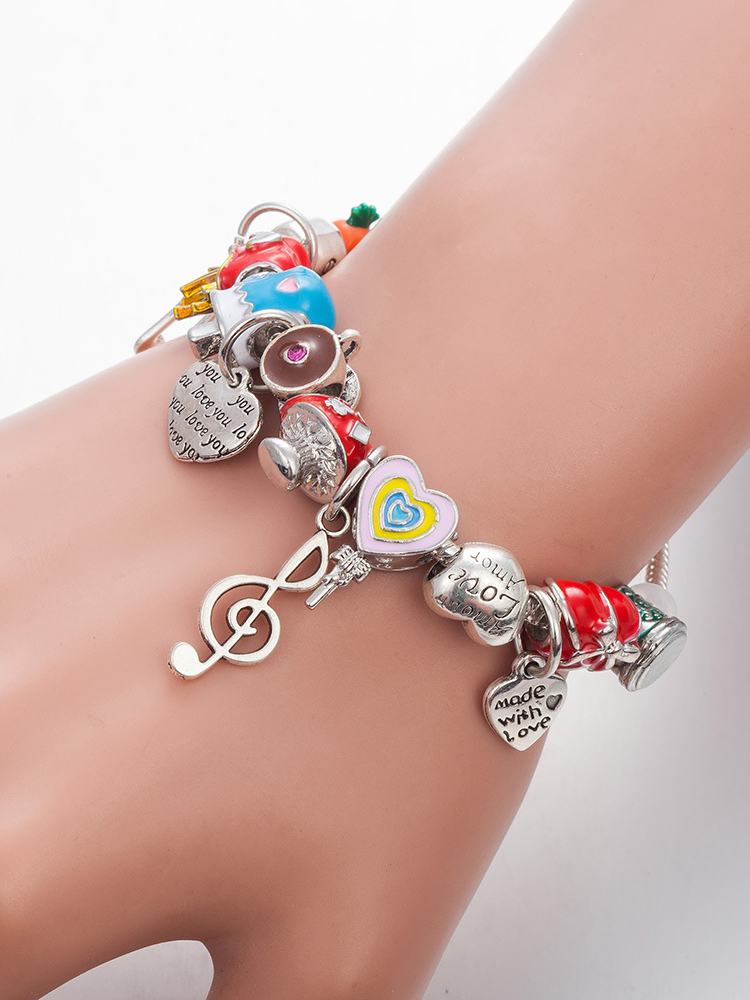 Delicious Food Crystal Beaded Band