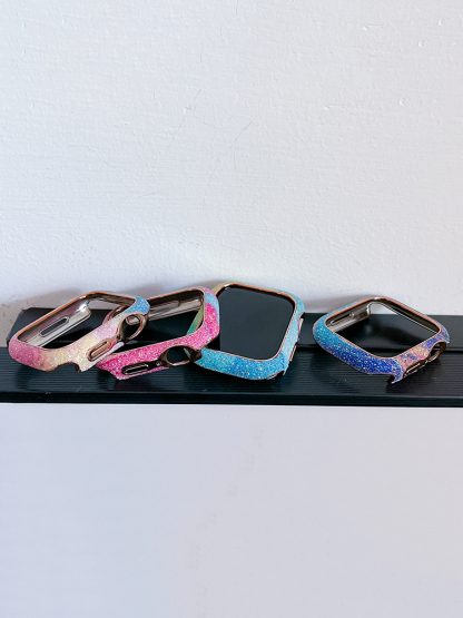 Colorful Glitter Rhinestones PVC Protective Case