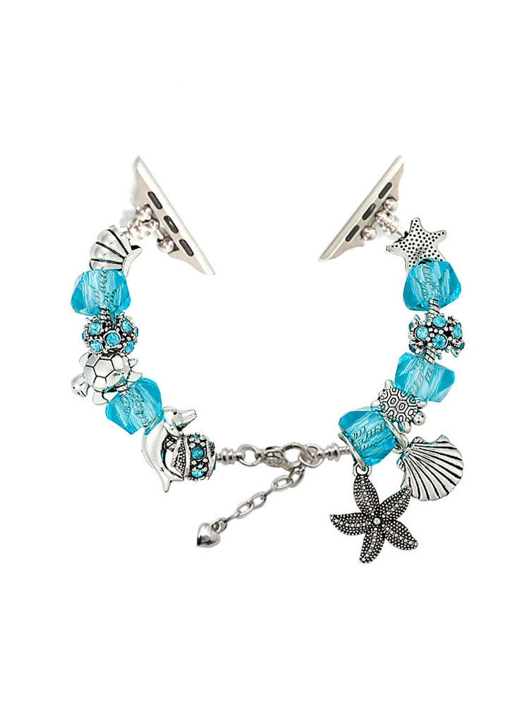 Ocean Series Crystal Beaded Band