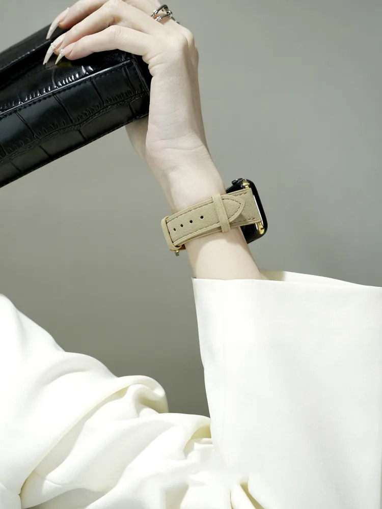 Cashmere Suede Leather Band for Apple Watch