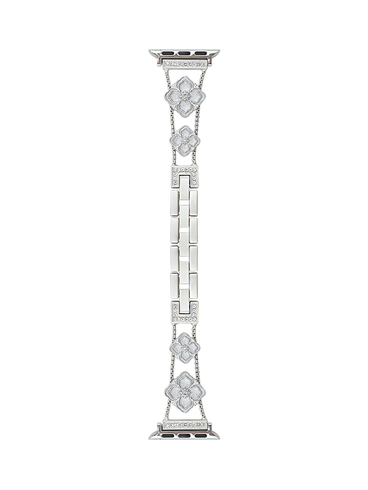 Exotic Four-Leaf Clover Stainless Steel Apple Watch Band - Tatanband