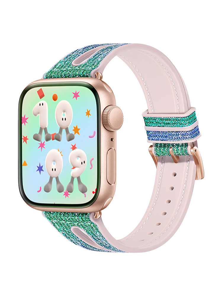 Water Drop Hollow Color-changing Silicone Band