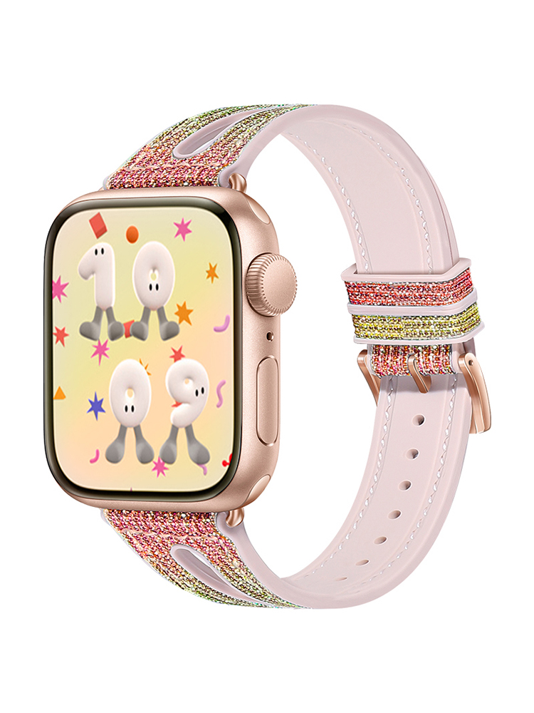 Water Drop Hollow Color-changing Silicone Apple Watch Band - Tatanband