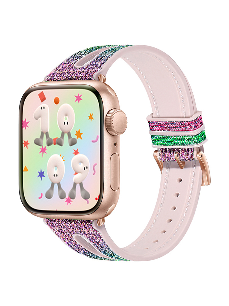 Water Drop Hollow Color-changing Silicone Band