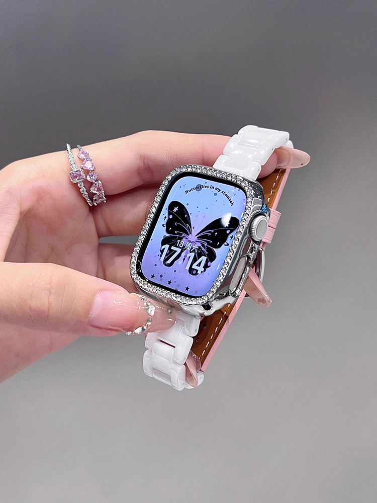 Ceramic and Leather Band