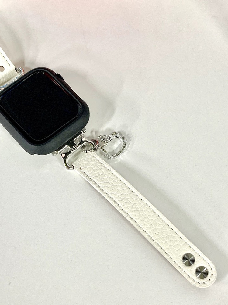 Kitty Pendant Cat Ears Connected Leather Band