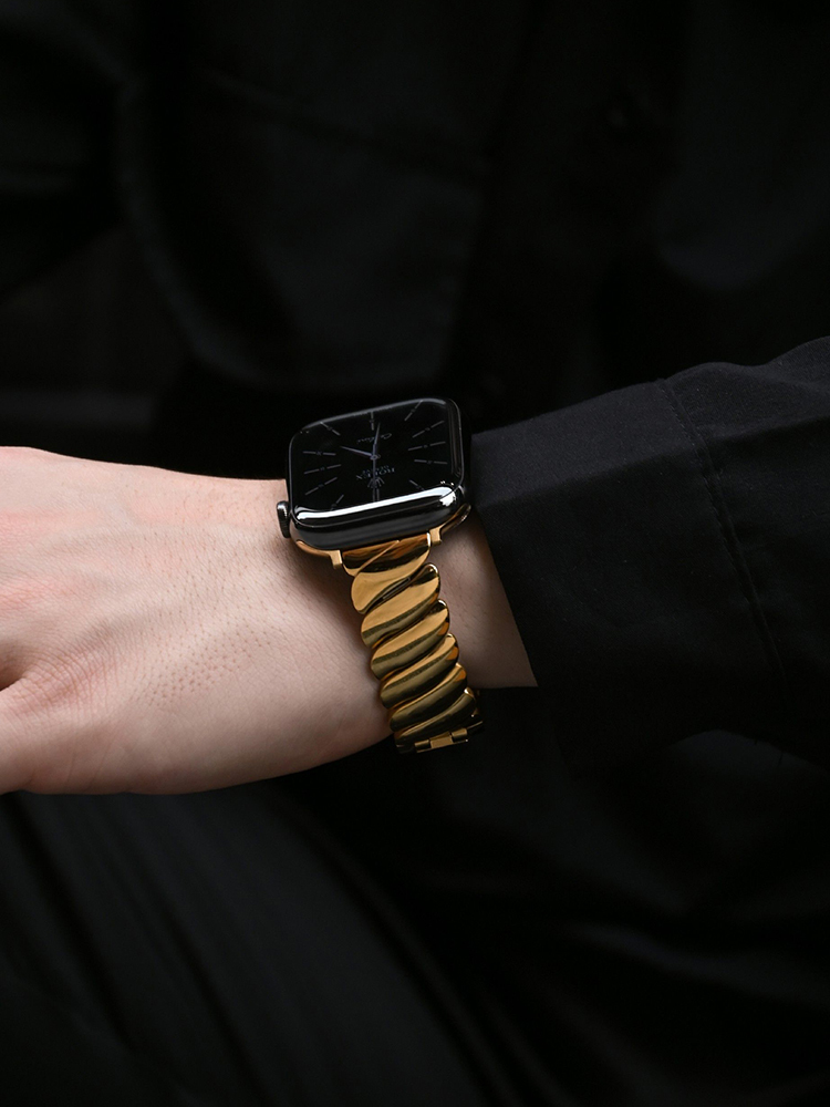 Twist Shape Stainless Steel Band