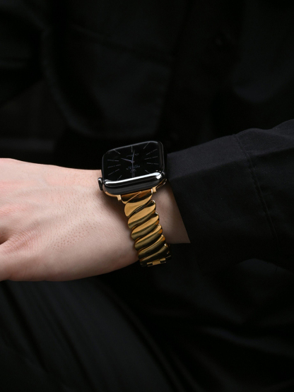 Twist Shape Stainless Steel Band