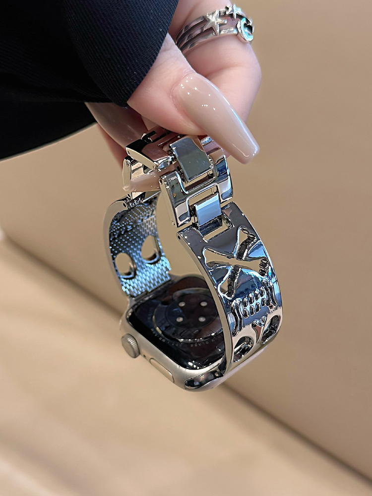 Hollow Skull Stainless Steel Band