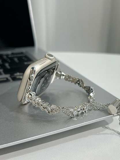 Angel Wings Diamond Stainless Steel Band