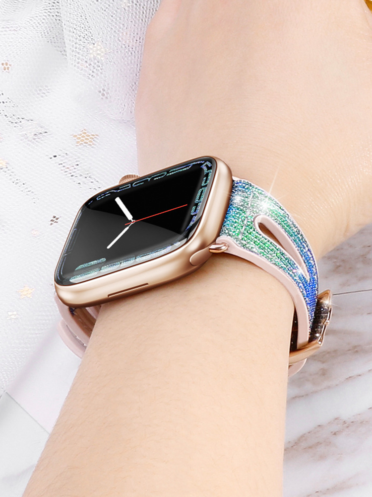 Water Drop Hollow Color-changing Silicone Band